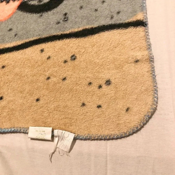 2006 Nickelodeon Spongebob Patrick  Star Fleece Blanket Motorcycles 60.5 x 50 In - Picture 16 of 16